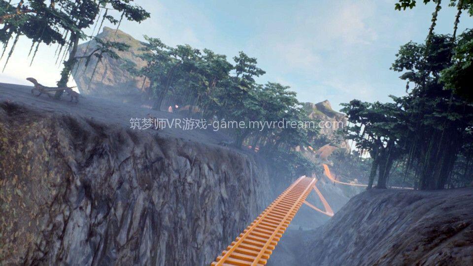 VR 沉浸式侏罗纪星球过山车（Immersive Jurassic World Roller Coaster VR）图